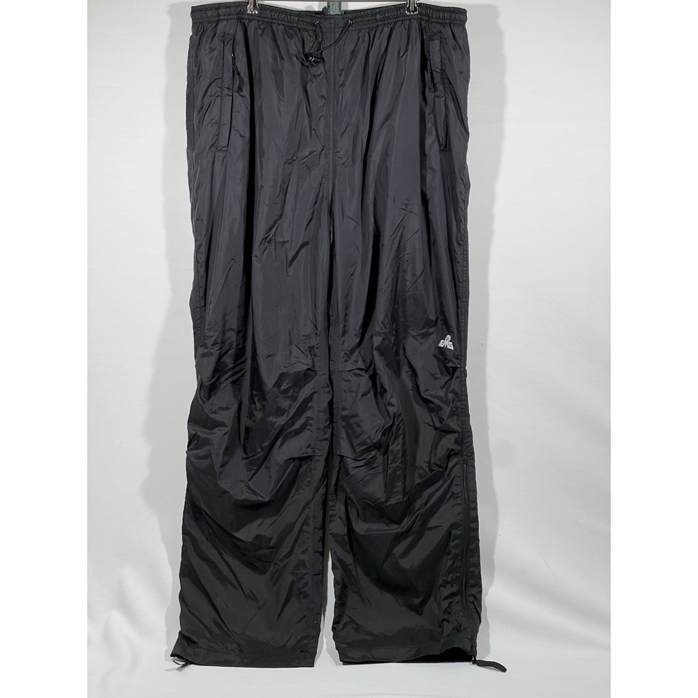 EMS Jogger Pants Mens XL Black Nylon Mesh Lined Gorpcore Athleisure Style